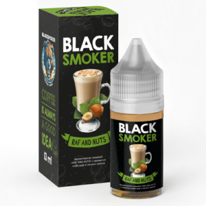 Ароматизатор Black Smoker "RAF AND NUTS" 13мл (на 30мл)