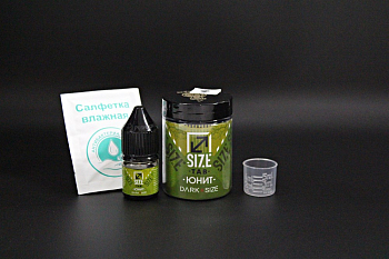 Ароматизатор DARK X SIZE TAB SHORT+ "Юнит" (на 30мл)  + флакон 30мл
