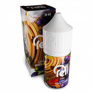 Купить Жидкость для ЭСДН RELL ULTIMA  "Grape Orange" 3мл 0мг. Жидкость для ЭСДН RELL ULTIMA  "Grape Orange" 3мл 0мг.