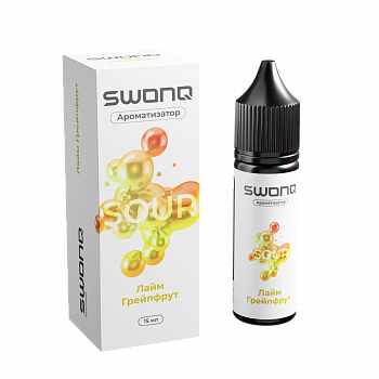 Купить Ароматизатор SWONQ SOUR CLUSTER "Лайм грейпфрут" 13мл (на 30мл) Ароматизатор SWONQ SOUR CLUSTER "Лайм грейпфрут" 13мл (на 30мл)